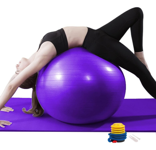 Pelota Fitness De Yoga Acondicionamiento 65 Cm Con Bomba