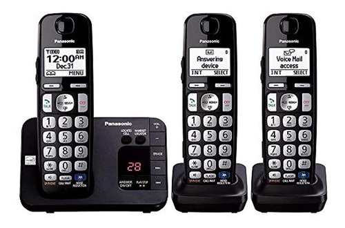 Contestador Automático Digital Extensible Panasonic, Negro