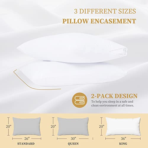 Protector De Almohada Con Revestimiento De Tpu Impermeable T