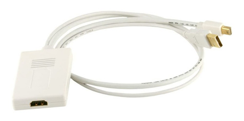 Monoprice Mini Displayport Macho, Blanco