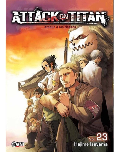 Attack On Titan, De Hajime Isayama., Vol. 23. Editorial Ovni Press, Tapa Blanda, Edición 1 En Español, 2020