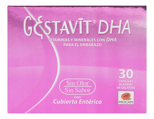 Gestavit Dha Caja X 30 Capsula Bla - Unidad a $2780