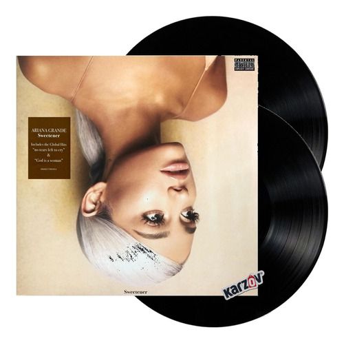 Ariana Grande - Sweetener - 2 Lp Acetato Vinyl Versión Del Álbum Estándar