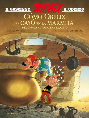 Asterix. Cómo Obelix se cayó …: No, de Goscinny, René., vol. 1. Editorial HACHETTE LIVRE, tapa pasta blanda, edición 1 en español, 2023