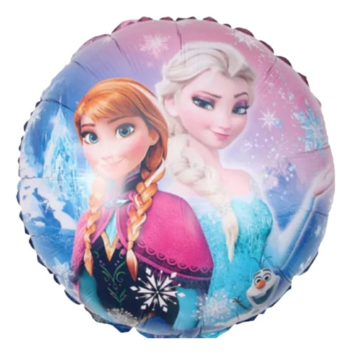 Globos Frozen Tamaño 25 Cm X 10 Unidades 