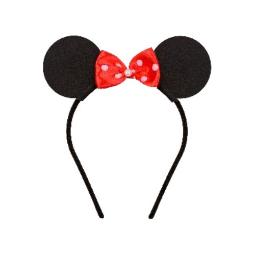 Kit 6 Tiaras Minnie Mouse Lembrancinha Carnaval Infantil