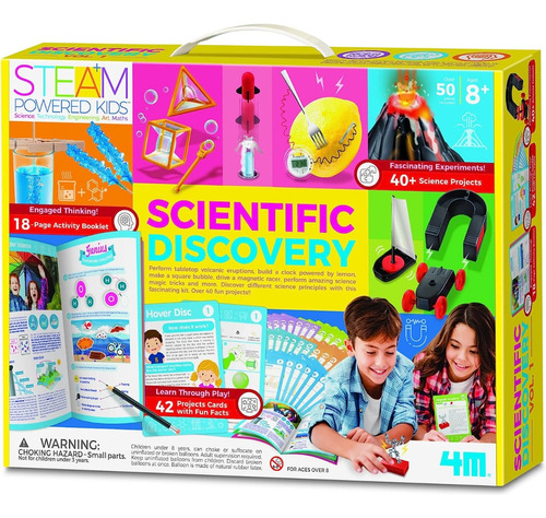 Kit De Experimentos Descubrimientos Científicos Stem Niños