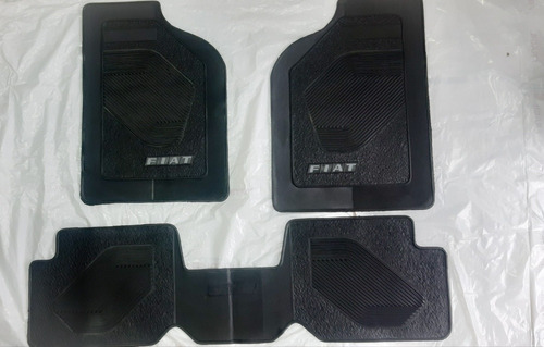 Kit Alfombras 100% Goma Originales Fiat Fire