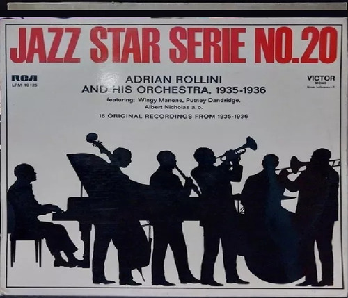 Adrian Rollini Jazz Star Serie N 20 Tapa Y Vinilo 9 Aleman