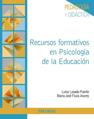 Libro Recursos Formativos En Psicologia De La Educacion -...
