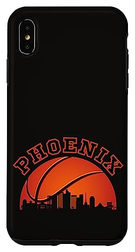 Funda Para iPhone XS Max Phoenix Basketball Shirt Az Ariz-02