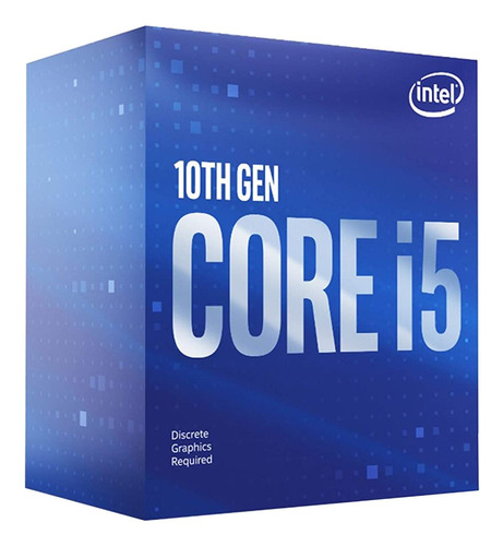 Imagen 1 de 5 de Procesador Intel Cometlake Core I5-10400f Lga1200
