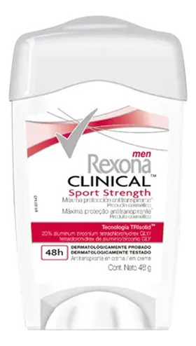 Rexona Men Clinical Antitranspirante En Barra Spor Rexona