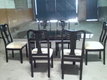Comprar Juego De Comedor 6 Puestos Estilo Italiano Usado