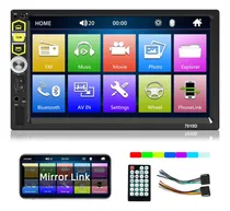 Comprar Autoestéreo 2 Din Carplay Mirrorlink Auto Estéreo Pantalla Táctil 7 Pulgada Bt Fm Usb Aux Estereo De Pantalla Estéreo Para Auto 7010D