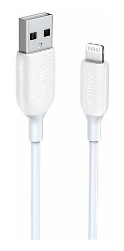 Cable Lightning Marca Anker (90cm) Blanco Mfi Certified