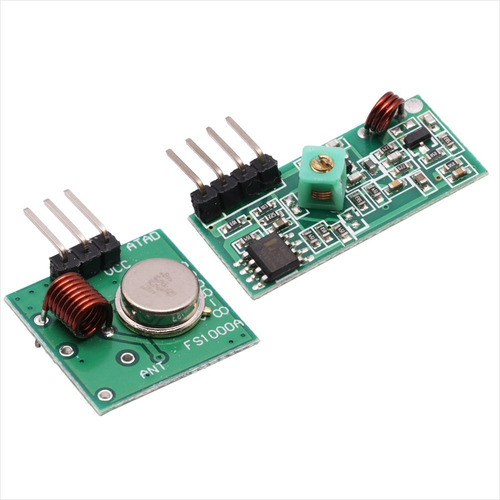 Transmisor Y Receptor Modulo Rf 433 Mhz Arduino Pi, Arm, Pic