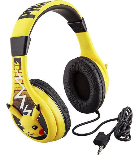 Ekids Pikachu Auriculares Niños, Auriculares Con Cable Hogar