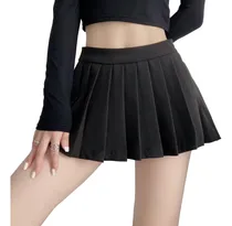 Comprar Falda Short Tableada Casual Corta Plisada Para Mujer