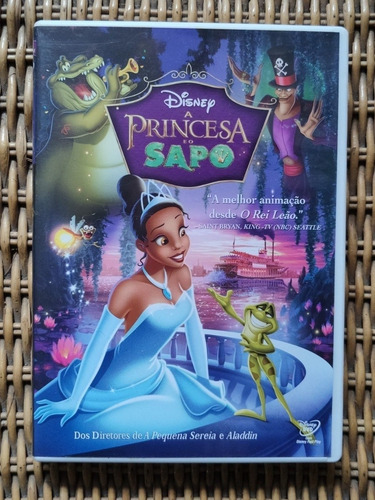 Desapegadoc Dvd  A Princesa E O Sapo  Disney