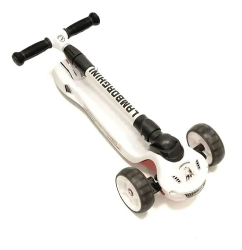 Monopatín Plegable Lamborghini 7344-l 4ruedas C/luces Cuota