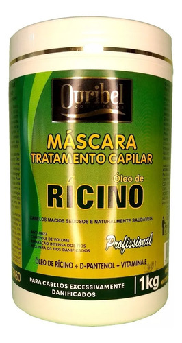 Kit Rícino Tratamento Capil + Shampoo + Condicionador + Óle