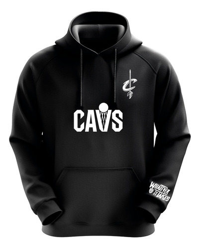 Poleron Negro Nba Cleveland Cavaliers 