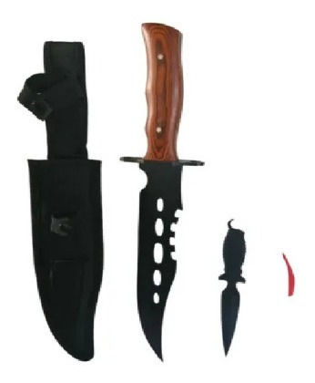 Cuchillo Con Lanzador  Para Supervivencia, Camping 