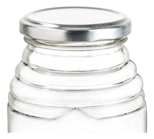 Caja 48 Frasco Tarrito De Vidrio 375 Ml