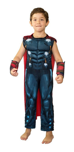 Disfraz Thor Con Musculo Original New Toy's