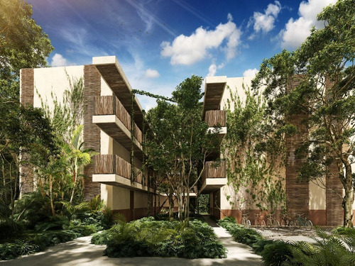 Imagen 4 de 23 de Departamento En Venta En Tulum, Av. Coba