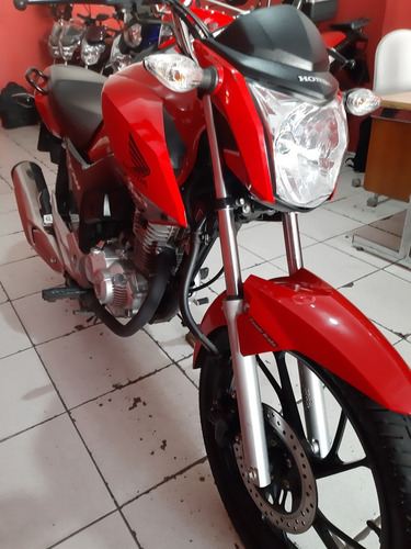 Honda Cg 160 Fan Ano 2020 Vermelha