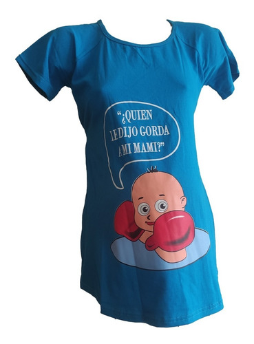 Blusa Maternidad Playera Embarazada Bebe Diseños Divertidos 