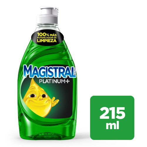 Detergente Liquido Magistral Platinum Plus 215ml