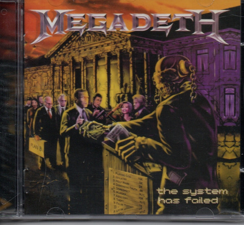 Cd Megadeth - The System Has Failed