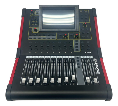 Mesa De Som Soundvoice Digital Aurea Md-12 Console Bivolt