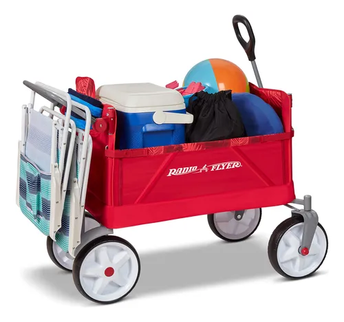 Radio Flyer Carro De Playa Y Paseo Maritimo, Carrito De Play