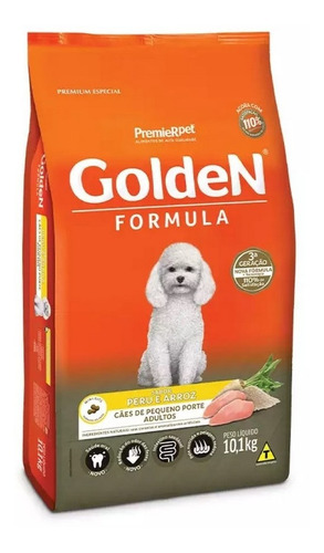 Golden Ração Para Cachoro Mini Bits Peru 10,1kg