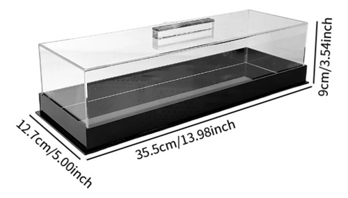 Plato De Visualización De Postres De Soporte De Negro