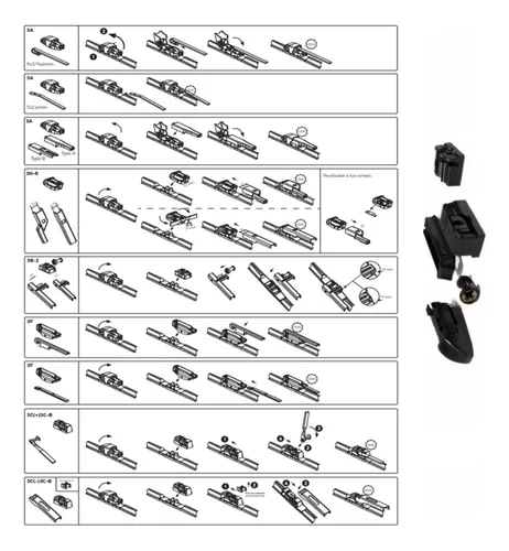 Plumillas Hella Aerodinamic Multiclip Audi Rs4 05-08 Jgx2