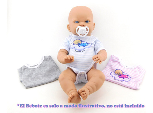 Combo 3 Bodies Y Chupete Para Bebotes Jt44cm -num1 Combinado