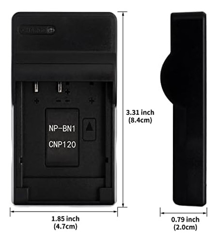 Cargador Usb Np-120 Para Casio Exilim Ex-s200, Ex-s300, Ex-z