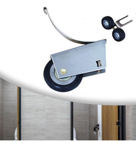 2 X 2 Rodillos Para Puertas Corredizas De Vidrio Con