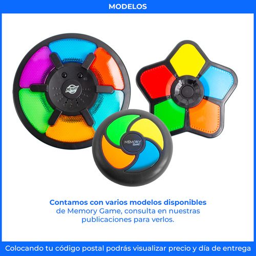Memory Game 6 Colores Simil Simón Pilas Ruido Luces