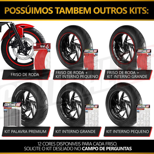 Adesivo Interno De Roda Escrita Garinni Gr150t3 Roda
