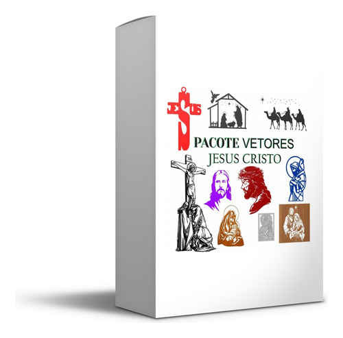 Pacote Vetores Quadros Jesus Cristo Corel Dxf Laser Router