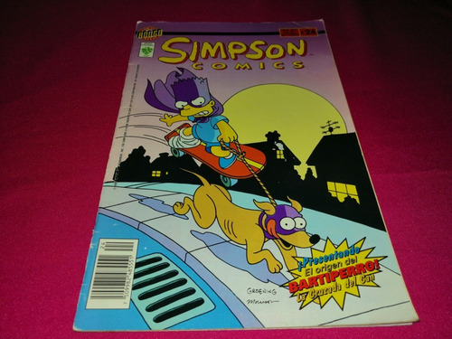 Comic Los Simpson #24 Editorial Vid En Español (Usado)