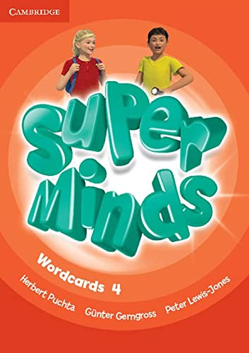 Libro Super Minds Level 4 Wordcards Pack Of 89  De Vvaa Camb