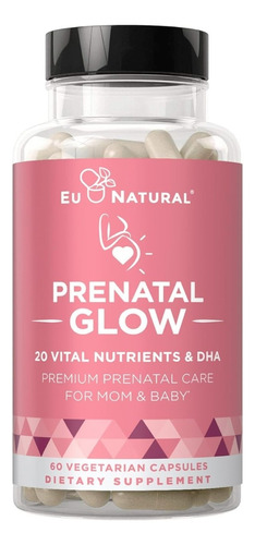 Prenatal Glow 60 Capsls Eu Natural - Unidad a $5083