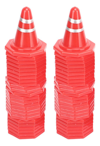 50 Peças De Mini Cone De Trânsito, Brinquedos, Cones De Trân